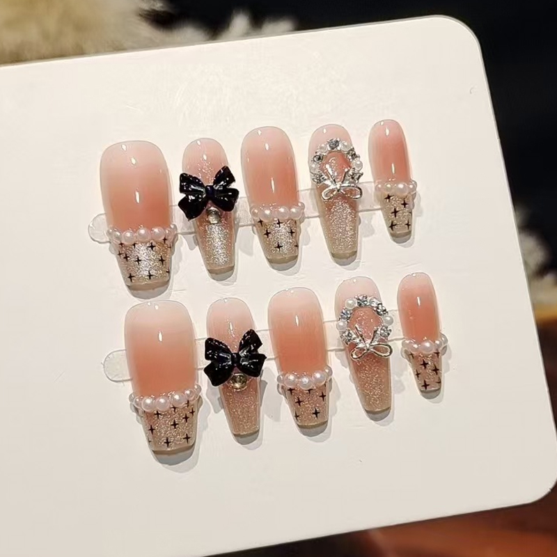 Nail Art French - 10 Adet Fransız Tatlı Havalı Seksi