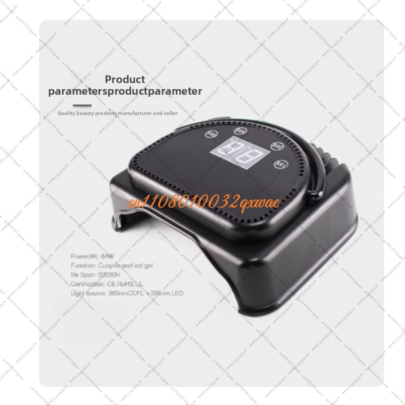 Uv Led Lamp Nail - Profesyonel 64W Tırnak Kurutma Lambası, Salon