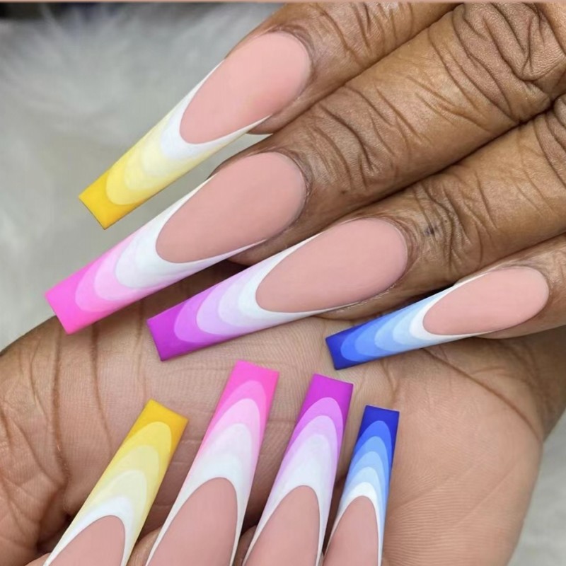 Nail Art Y2K - Kadınlar ve kızlar için kısa orta