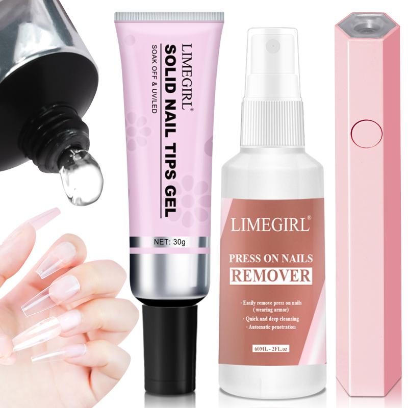 Nail Art Ombre - 30g Yumuşak Şeffaf Tırnak Uçları Jeli