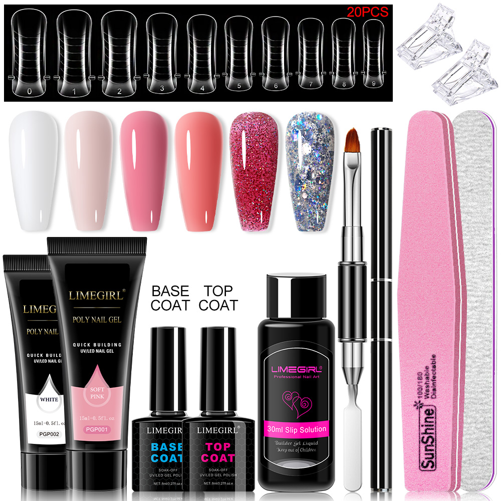 Uzatma Çivileri için Poli Tırn - Polygel Nail Kit incelemesi ve fiyatı