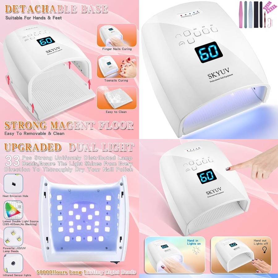 Şarj Edilebilir Hızlı Kuruyan  - Uv Led Lamp Nail incelemesi ve fiyatı