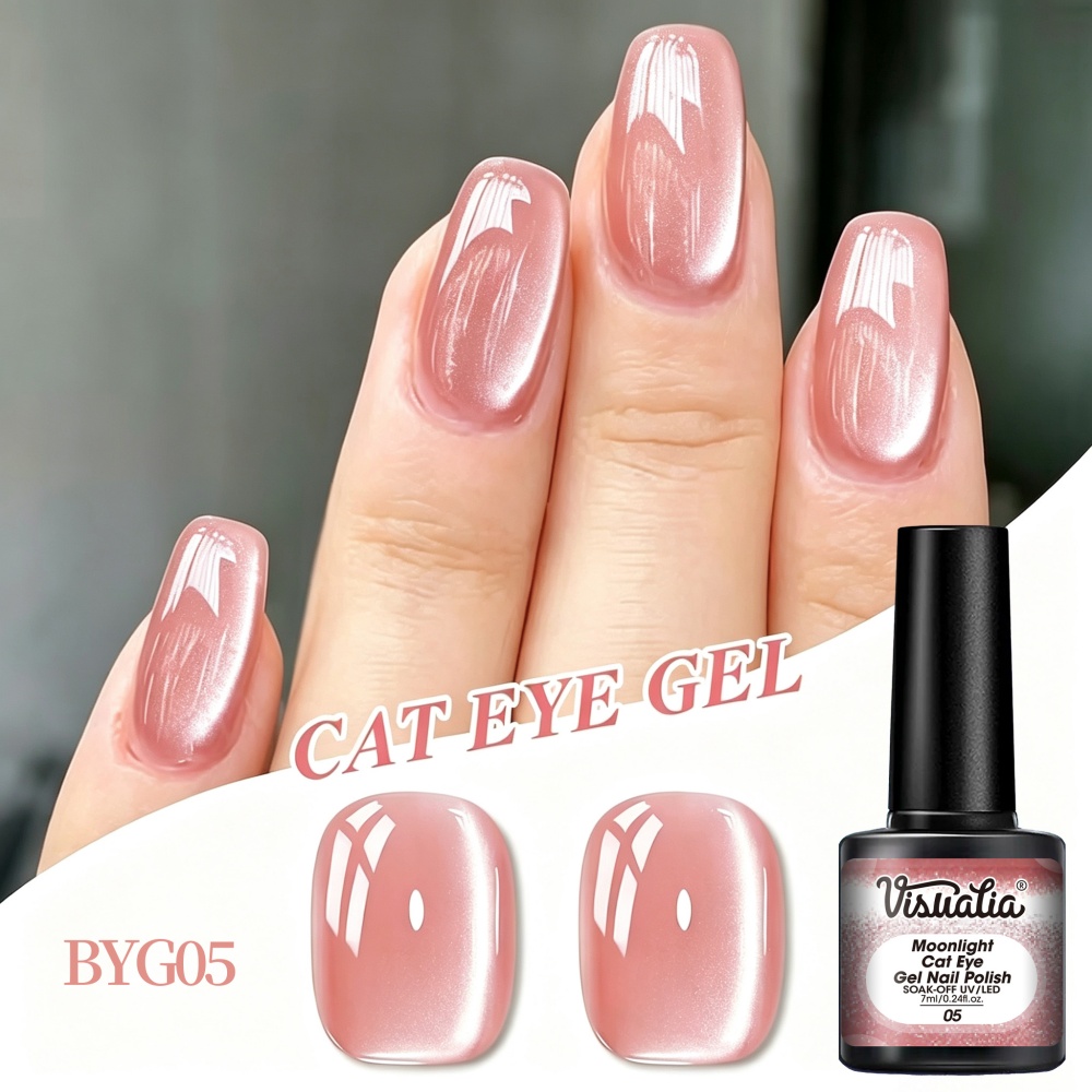 Visuatia Bean Paste Nude Moonl - Nail Art Extension Cat Eye incelemesi ve fiyatı