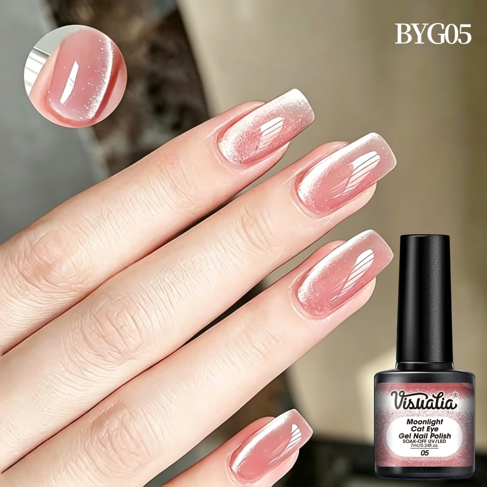 Visuatia Bean Paste Nude Moonl - Nail Art Extension Cat Eye incelemesi ve fiyatı