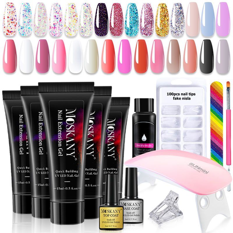 Poli Tırnak Jel Tam Set 6 W LE - Polygel Nail Kit incelemesi ve fiyatı