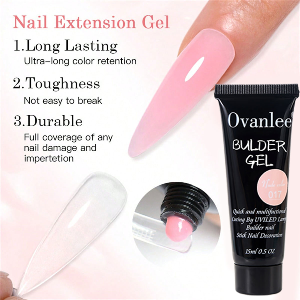 Ovanlee 18 Parçalı Tırnak Yapı - Polygel Nail Kit incelemesi ve fiyatı