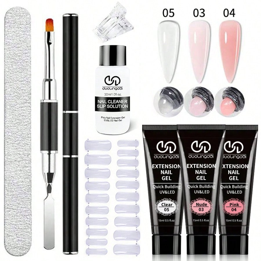 8'li Poli Jel Seti Tırnak Sana - Polygel Nail Kit incelemesi ve fiyatı