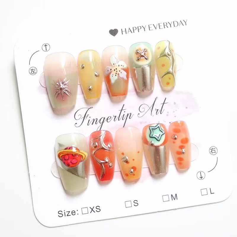 10 adet kadın fransız tarzı Hi - Nail Art French incelemesi ve fiyatı
