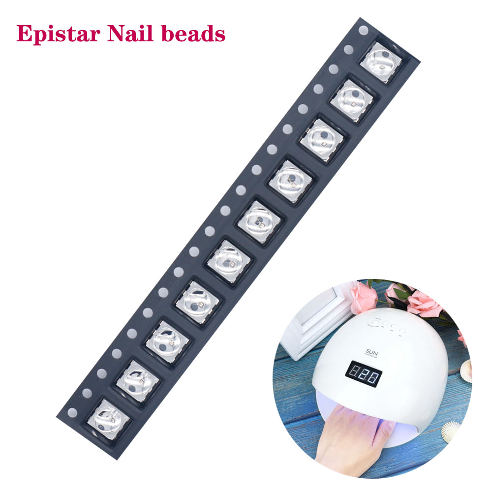 EpistarA 10 adet LOT UV LED Tı - Uv Led Lamp Nail incelemesi ve fiyatı