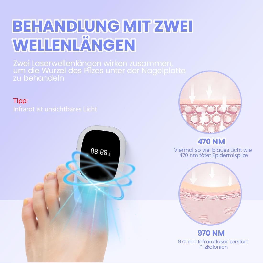 Lazer Tırnak Mantarı Tedavi La - Uv Led Lamp Nail incelemesi ve fiyatı