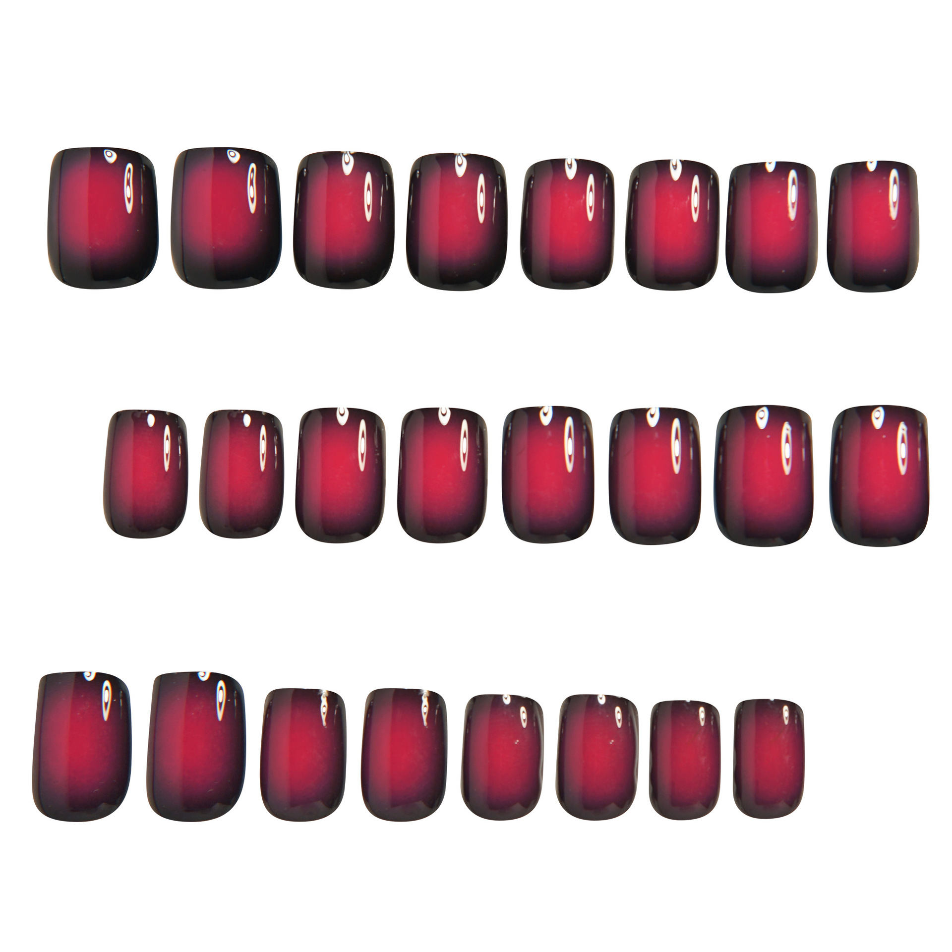 Kadınlar için kısa kare takma  - Nail Art Flower incelemesi ve fiyatı