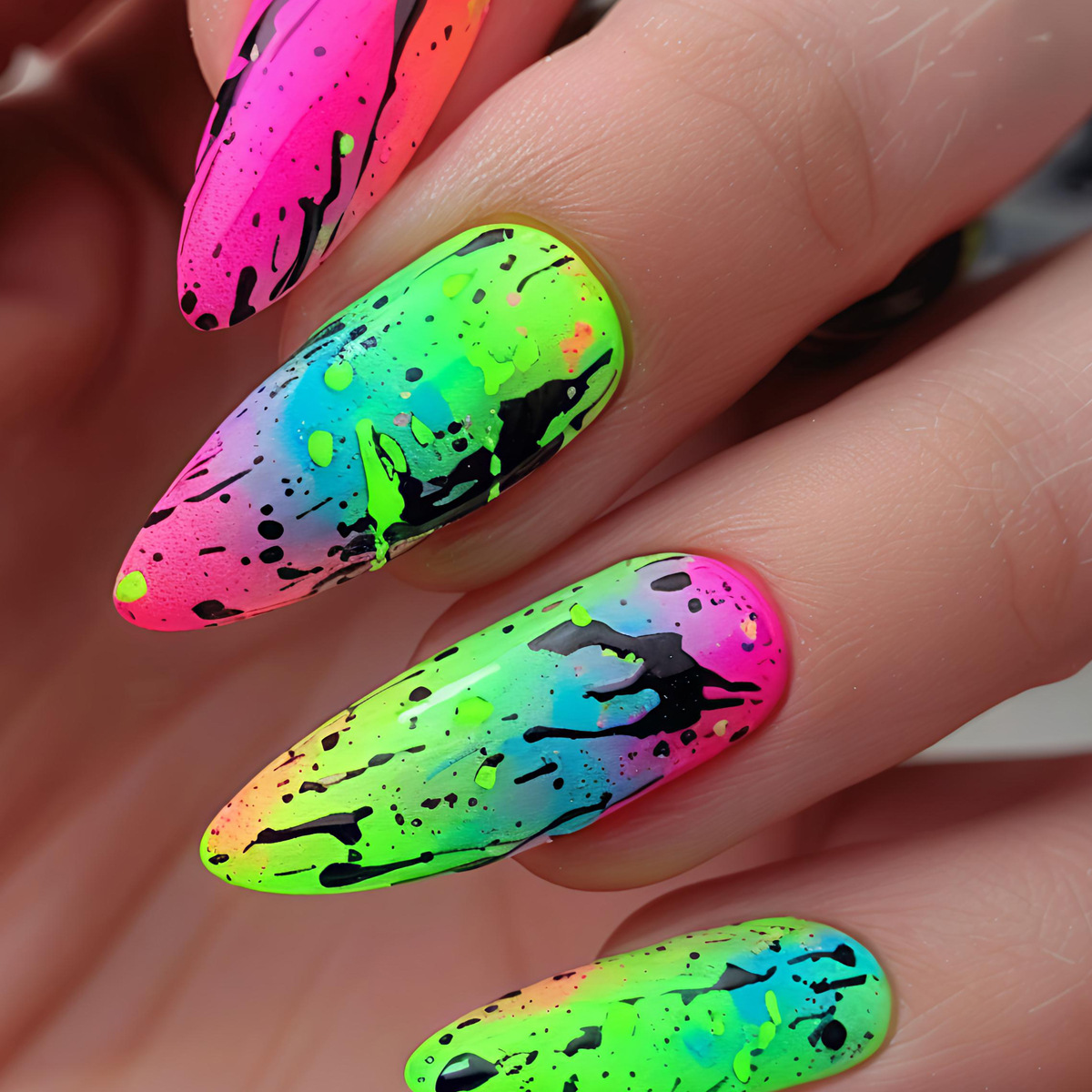 24 adet/set Kısa Orta Uzun Sah - Nail Art Y2K incelemesi ve fiyatı