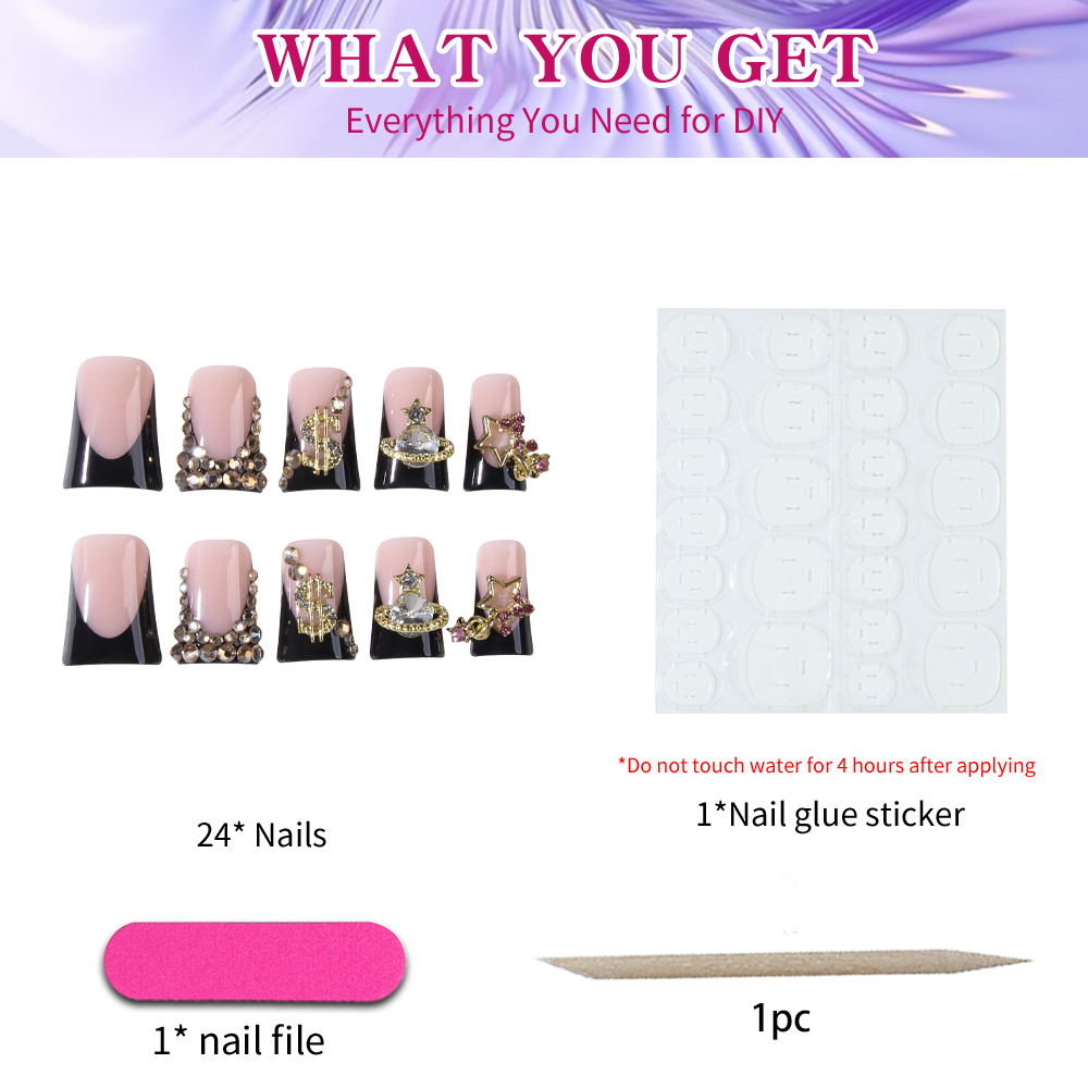 24 adet Y2K tarzı ördek gagası - Nail Art Y2K incelemesi ve fiyatı