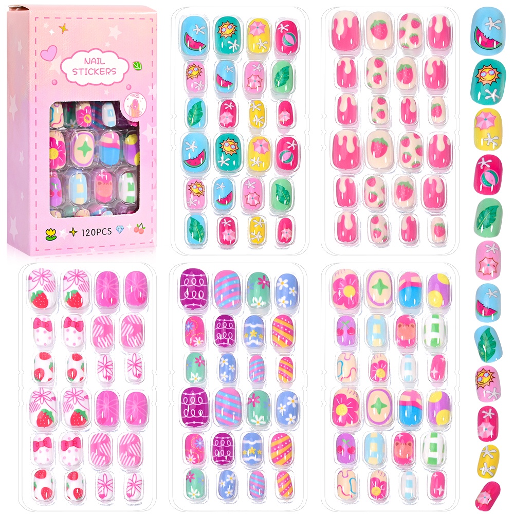 120 Parça 5-Set Şeker Çocuklar - Nail Art Y2K incelemesi ve fiyatı