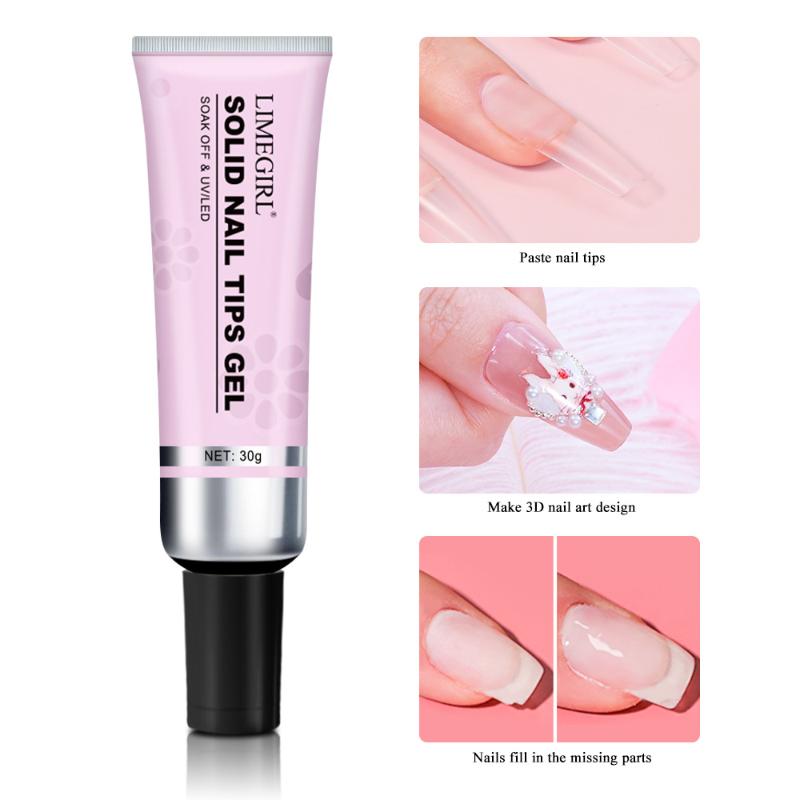 30g Yumuşak Şeffaf Tırnak Uçla - Nail Art Ombre incelemesi ve fiyatı