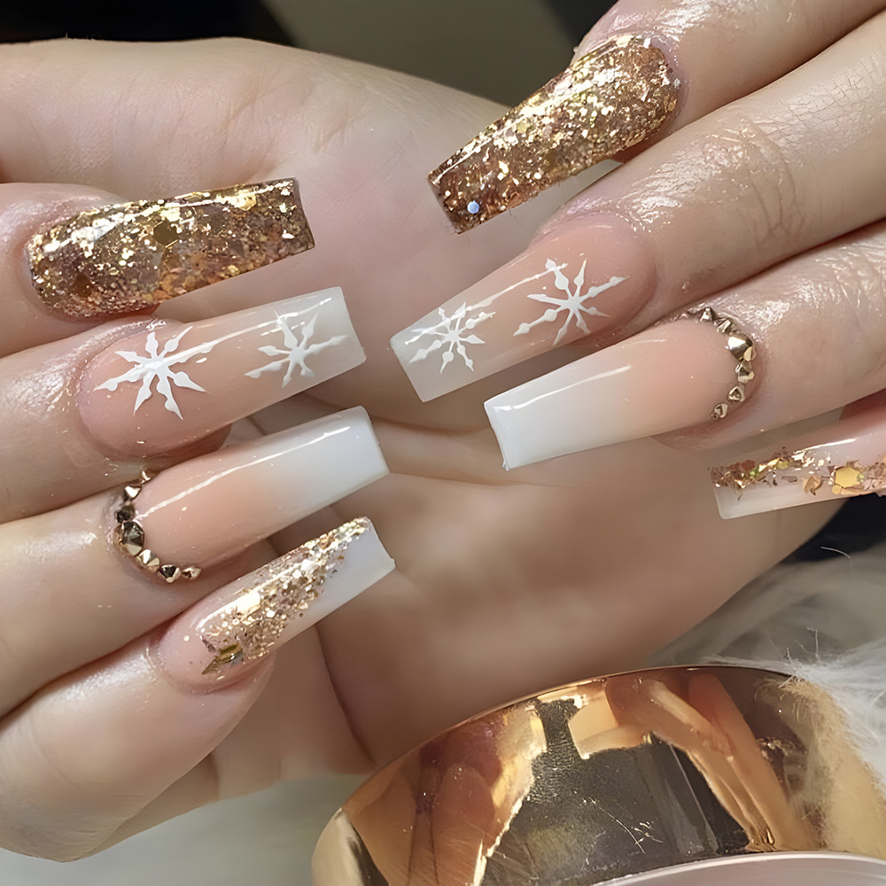 24 Adet Çiçek Desenli Takma Tı - Nail Art French incelemesi ve fiyatı