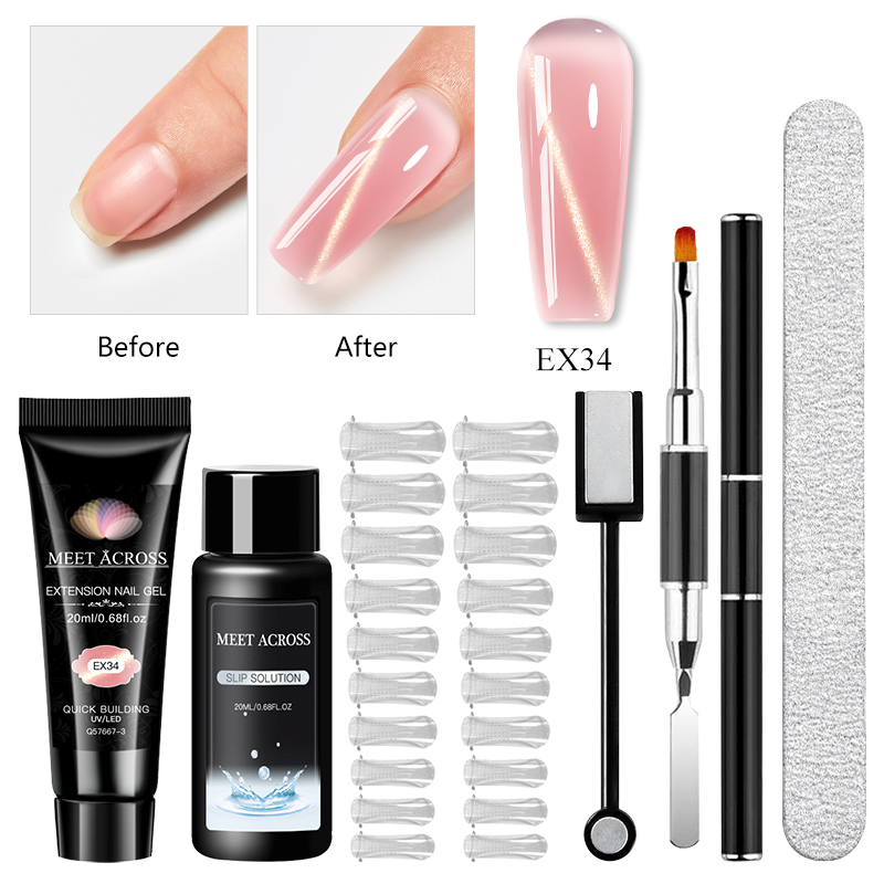 6'lı Set 20ml Kedi Gözü Poli J - Polygel Nail Kit incelemesi ve fiyatı